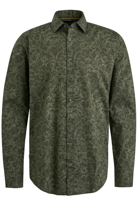 PME legend long sleeve shirt print on poplin